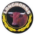 48 Series Mascot Mylar Medal Insert (Longhorns)